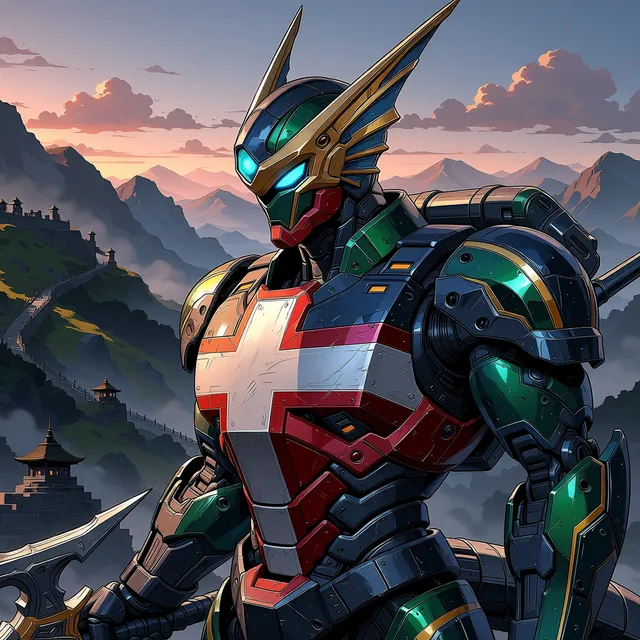 Mermaid Warframe Lancer variant