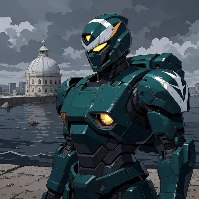 Falcon Warframe Duelist variant