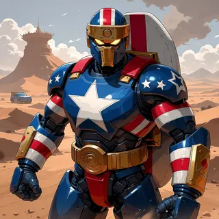 United States Maxter Bastion Warframe #9
