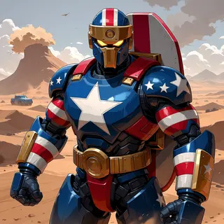 United States Maxter Lancer Warframe #33
